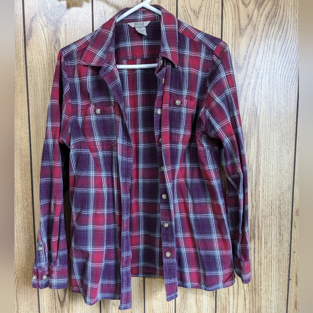 Duluth Trading Co flannel shirt